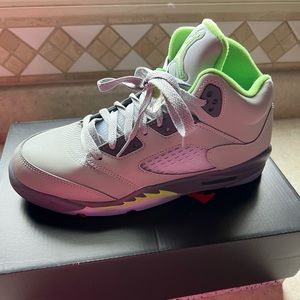Air Jordan 5 Green Bean